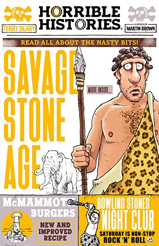 Savage Stone Age (newspaper edition) (Horrible Histories) von Scholastic